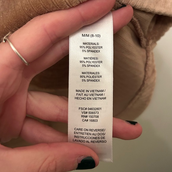 NWOT Avon Corduroy Top - Picture 5 of 6